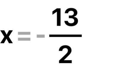 Решите уравнение 5(х-2,6)=7х​