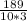 \frac{189}{10*3}