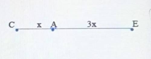 Найдите длину отрезка CACE=16 см​