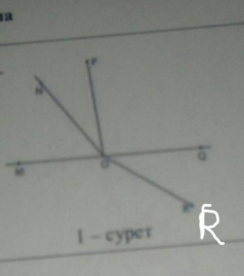 Суреттегі барлық түзулерді жазыныз​