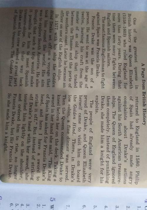 Golden Hind. Discuss the answers to the following questions.1. Why was Francis Drake the most famous