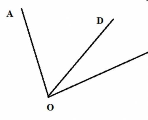 здравствуйте с геометрией Угол DOM в пять раз меньше угла АОD. Найти градусную меру угла АOM если уг