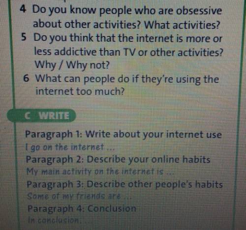 4 Do you know people who are obsessive about other activities? What activities?5 Do you think that t