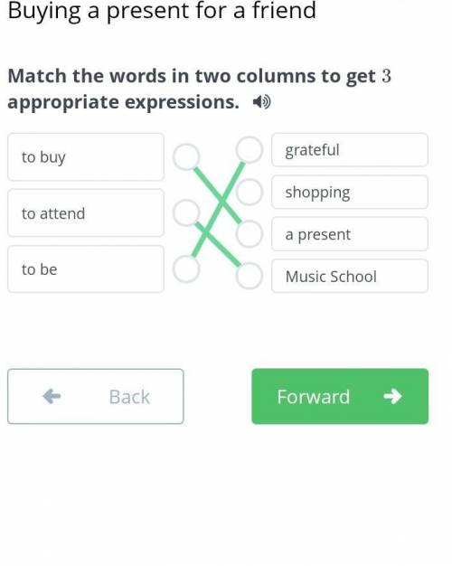 Match the words in two columns to get 3 appropriate expressions. ответ тут. ​