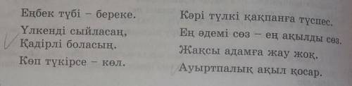 Берілген мақал-мәтелдердің мақал немесе мәтел екендігін ажыратып, ойларыңды дәлелдеңдер.помагите​