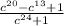 \frac{c {}^{2 {0} } - c {}^{13} + 1 }{c {}^{24} + 1 }