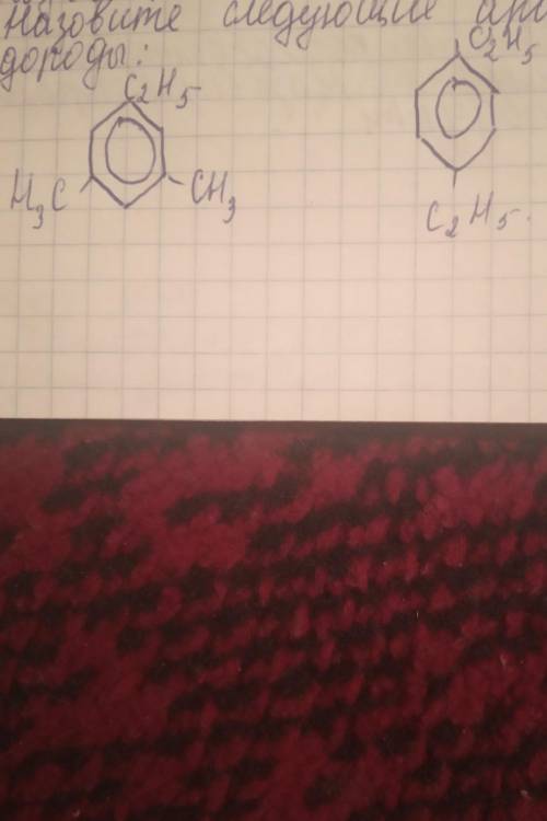 Ароматические углеводороды назовите​