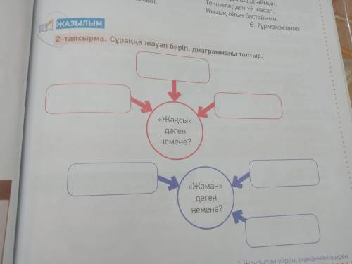 Казахский язык тапсырма и 4тапсырма