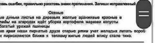 Найди и исправь ошибки, правильно расставь знаки препинания. Запиши исправленный текст​