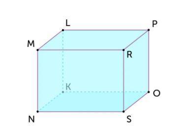 АЛГЕБРА 9 КЛАСС в прямоугольном параллелепипеде NKOSMLPR известны длины ребёр NS 13, NK8, MN 6. Найд