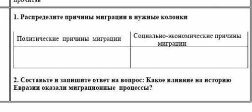 сделать 2 задание по истории вот текст:Значение древних тюрок в истории человечества было огромным.