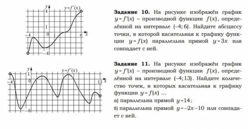 ЕГЭ математика профиль 7 задание (две штуки). объясните поподробнее эти два типа).