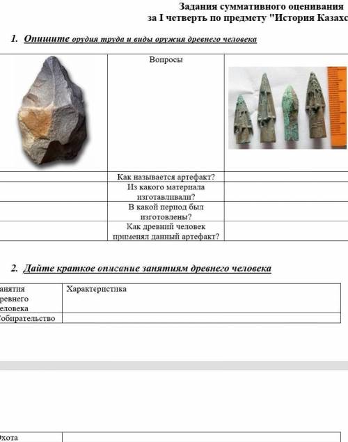 Как называется эти предметы из чего Они сделаны В каком веке​