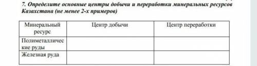 по Географии казахстана токо ты в силах