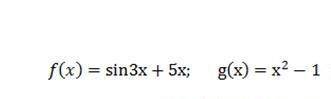 Найти f(g(x)), если известны функции f(x) и g(x)