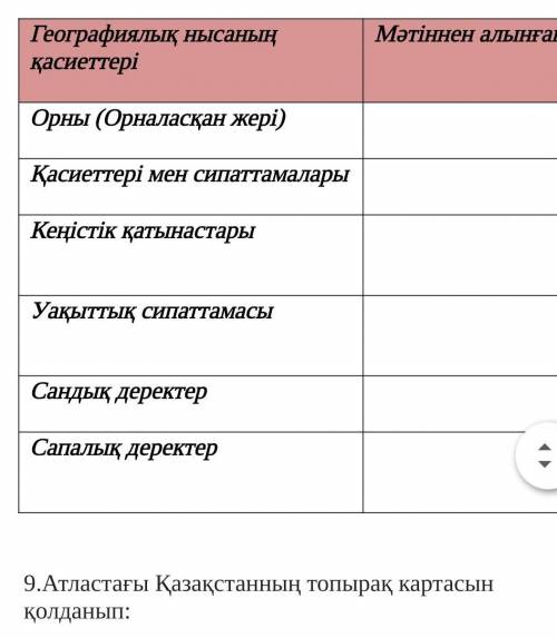 География. Төменде берілген география салаларынан физикалық географиялық ғылым салаларын анықтап, гр