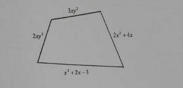 Найдите периметр фигуры.ответ запишите в виде многочлена стандартного вида.​