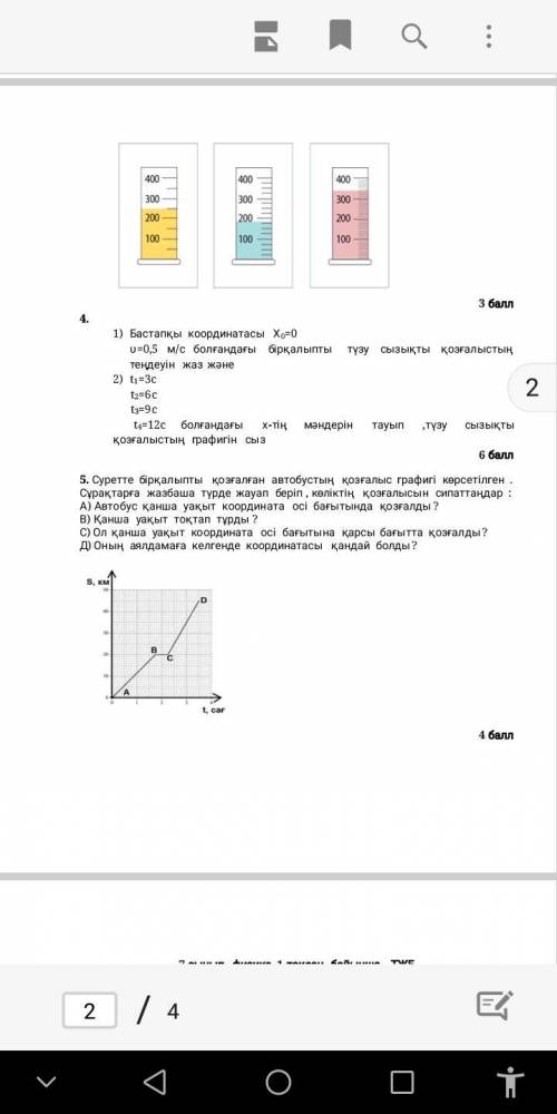 Бастапқы координатасы х0=0 u=0,5