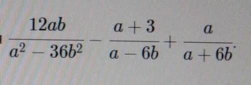 Найдите значение выражения, ИЗВЕСТНО, ЧТО 6b-a=5.​