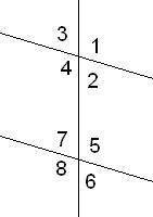 КЛАСС 1. (ниже прикреплено фото) Если∢8=152°,то ∢4= 2. Вычисли градусные меры углов, если смежные уг