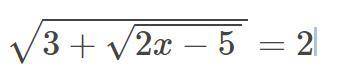 Математика \sqrt(3x-5)+7=9 иррациональное уравнение решить иррациональное уравнение \sqrt(3x-5)+7=9