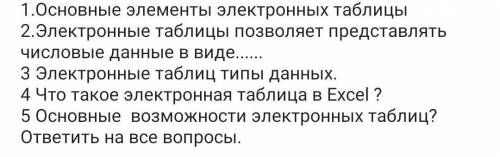 Информатика 7 Класс у меня времени нету​