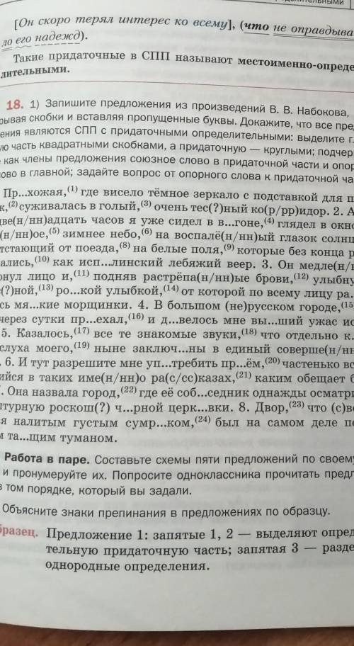 Русский язык 9 класс Шмелёв упр 18​
