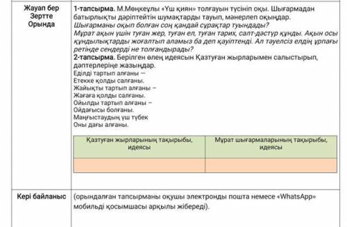 2тапсырманы тауып берініздерщ игнорит етпеніздер