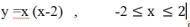 Y=x(x-2), -2≤x≤2 , 7 класс график функции