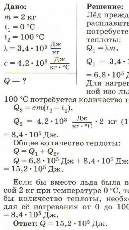 На лед массой 2,4 кг, взятый при температуре минус 25оС, направляют струю водяного пара при температ