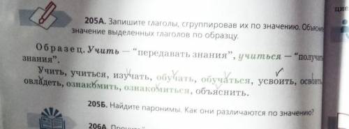 Найдите паронимы. Как они различаются по значению?​