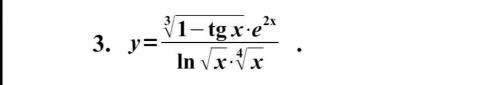 Вычислить производную функции y(x) :