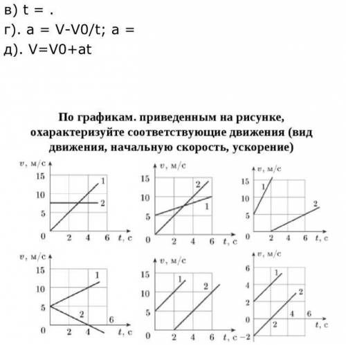 НАДО ВОТ ВТОРОЕ ЗАДАНИЕ по графика приведённым на рисунке