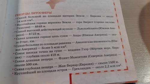 Нужно отметить все рекорды на контурной карте, очень класс