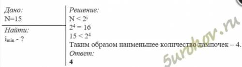 Световое табло состоит из лампочек, каждая из которых может находиться в двух состояниях : включено