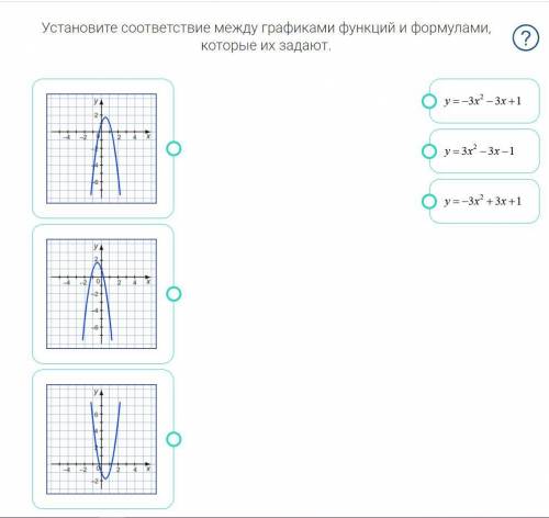 Установите соответствие между графиками 2х 3 Картинки УСТАНОВИТЕ СООТВЕТСТВИЕ МЕЖДУ ГРАФИКАМИ ФУНКЦИЙ И ЗНАЧЕНИЯМИ