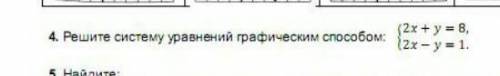 Решите систему уравнений графическим неправильные ответы в бан​