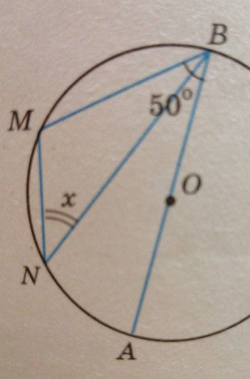 Центр окружности угол mnp равен 50 градусов Найдите X​
