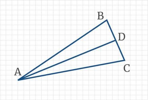 ∆ABC – равнобедренный, АВ = AС, AD – медиана. Периметр ΔABC равен 60 см, а периметр ΔABD – 40 см. Ка