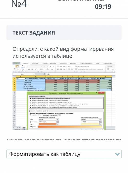 Определите какой дид формироаания используется в таблице СОР​