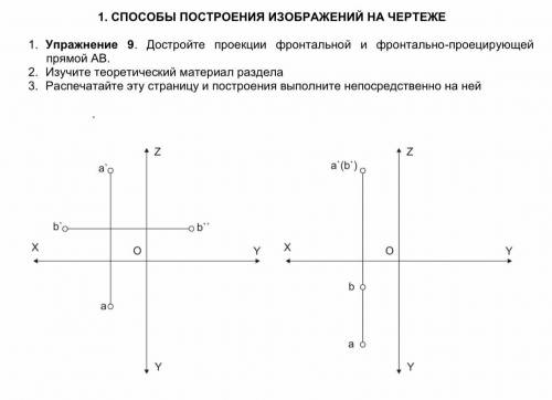 Черчение/инженерная графика. Проецирование геометрических тел хоть что-то сделать Мне даже примеры н