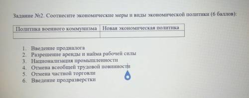 Соотнесите экономические меры и виды экономической политики.​