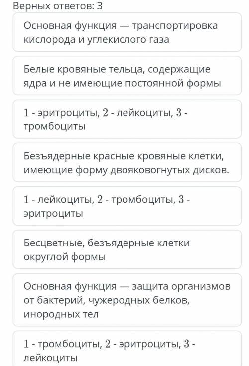 Рассмотрите рисунок показывающий компоненты крови (а) соотнесите клетки крови, указанные на рисунке