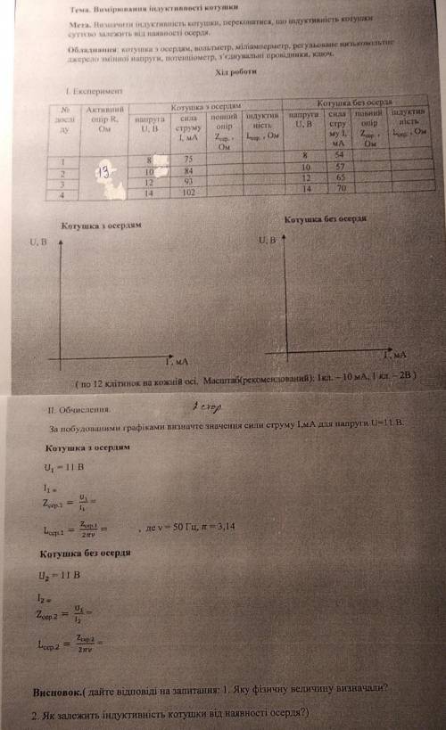 Лабораторная работа по физике ( )