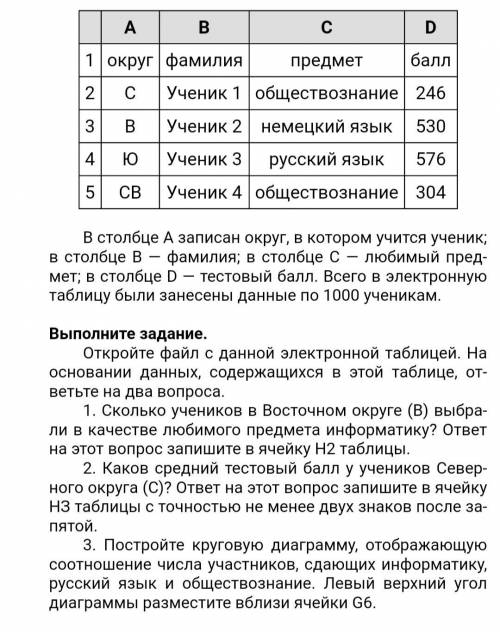 информатика обработка большого массива данных