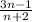 \frac{3n-1}{n+2}