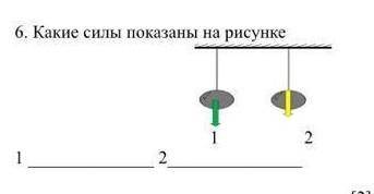 6. Какие силы показаны на рисунке 1 даю 20В​