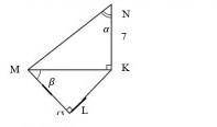 Используя рисунок выразите отрезки MK и KLжелательно с фото​