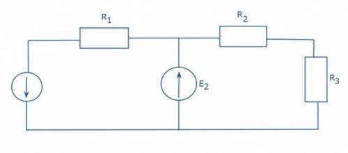 E₁=80 В, Е₂=64 В, R₁=6 Ом, R₂=4 Ом, R₃=3 Ом, по закону Кирхгофа. Как определить направление тока в т