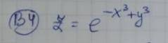 Знайти частинні похідні першого порядку Ƶ=e^-3^x³+y³